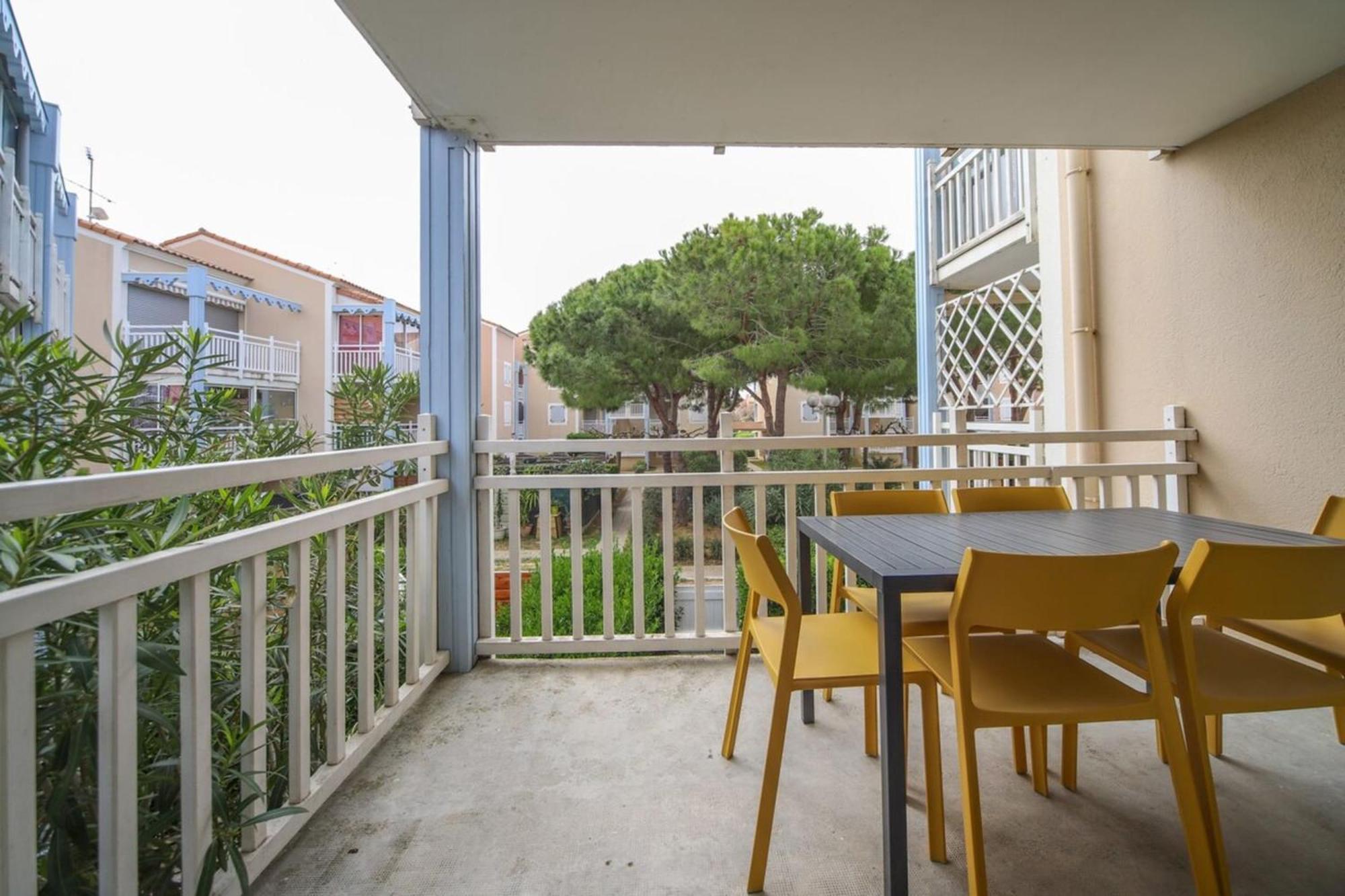 T2 Tamaris Piscine Proche Mer Palavas Parking Extérieur photo